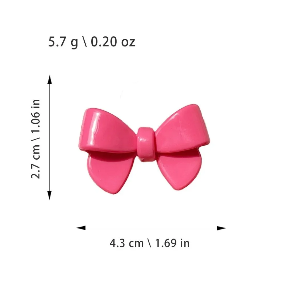 Haaraccessoires im Koreanischen Stil: Acetat-Haarspange mit Niedlichem Schleifendesign, Rutschfeste Entenschnabel-Klammer, Luxuriöse Haarklammer für Damen – Detail 1