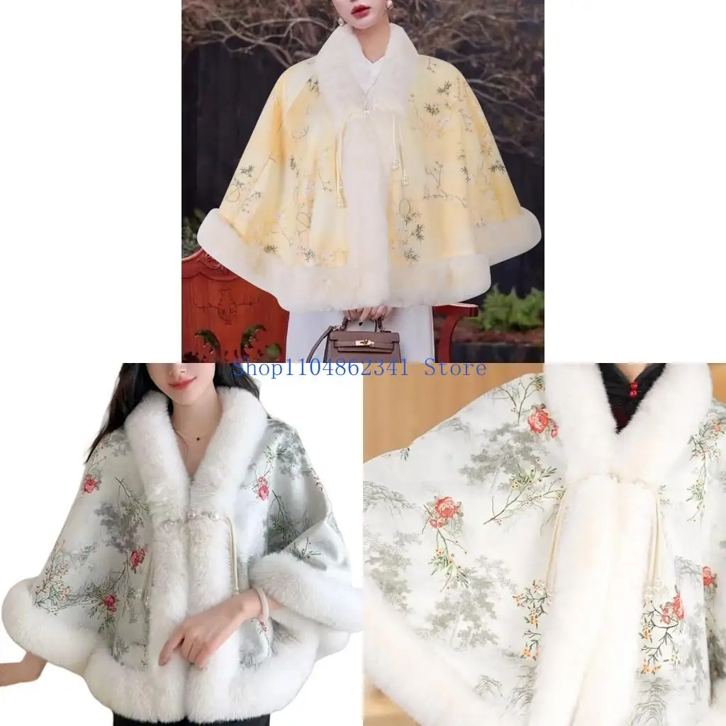 

5ASD Wersatililes OuterWear Шаль Стильная вечеринка Свадебная шаль из сложного шали для выходов на выходные