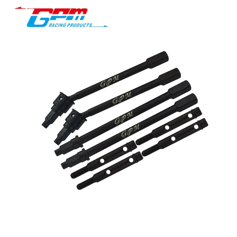 

GPM UTB052FRS MEDIUM CARBON STEEL FRONT CVD AND REAR AXLE SHAFTS SET FOR AXIAL 1/18 UTB18 CAPRA RC Upgrade