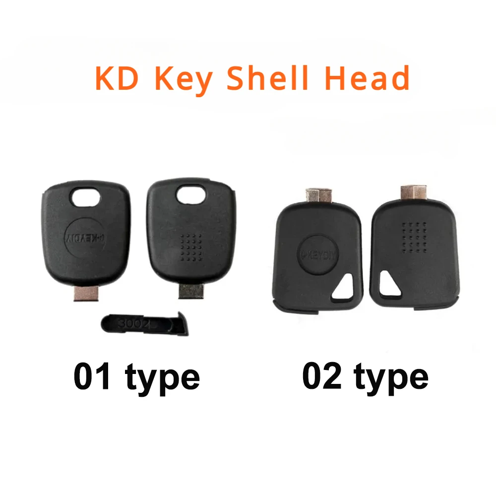 

10 шт. универсальных корпусов для автомобильных ключей с держателем для чипа-транспондера, пустой корпус ключа KeyDiy KD Xhorse VVDI JMD Blade Head