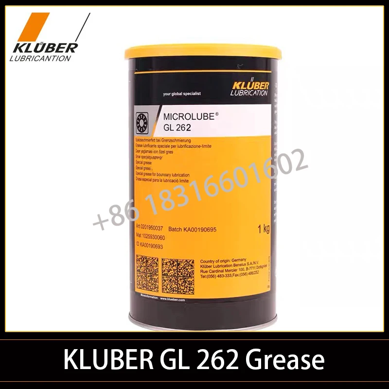 

1KG Kluber GL262 Lubrication Spindle Bearings MICROLUBE GL 262 for boundary friction conditions and tribo-corrosion