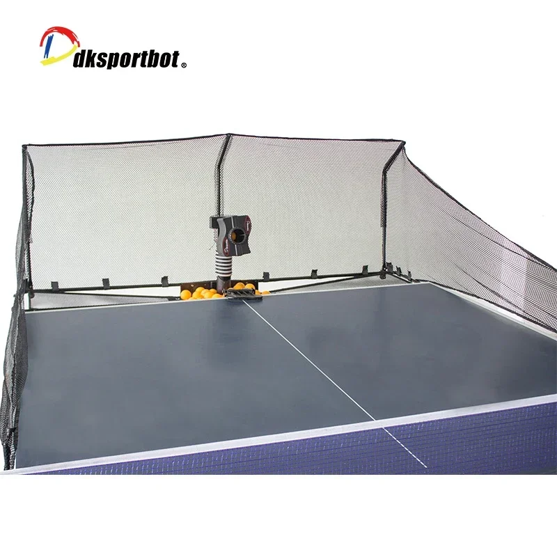 Portable high quality mini table tennis table  pingpong training machine