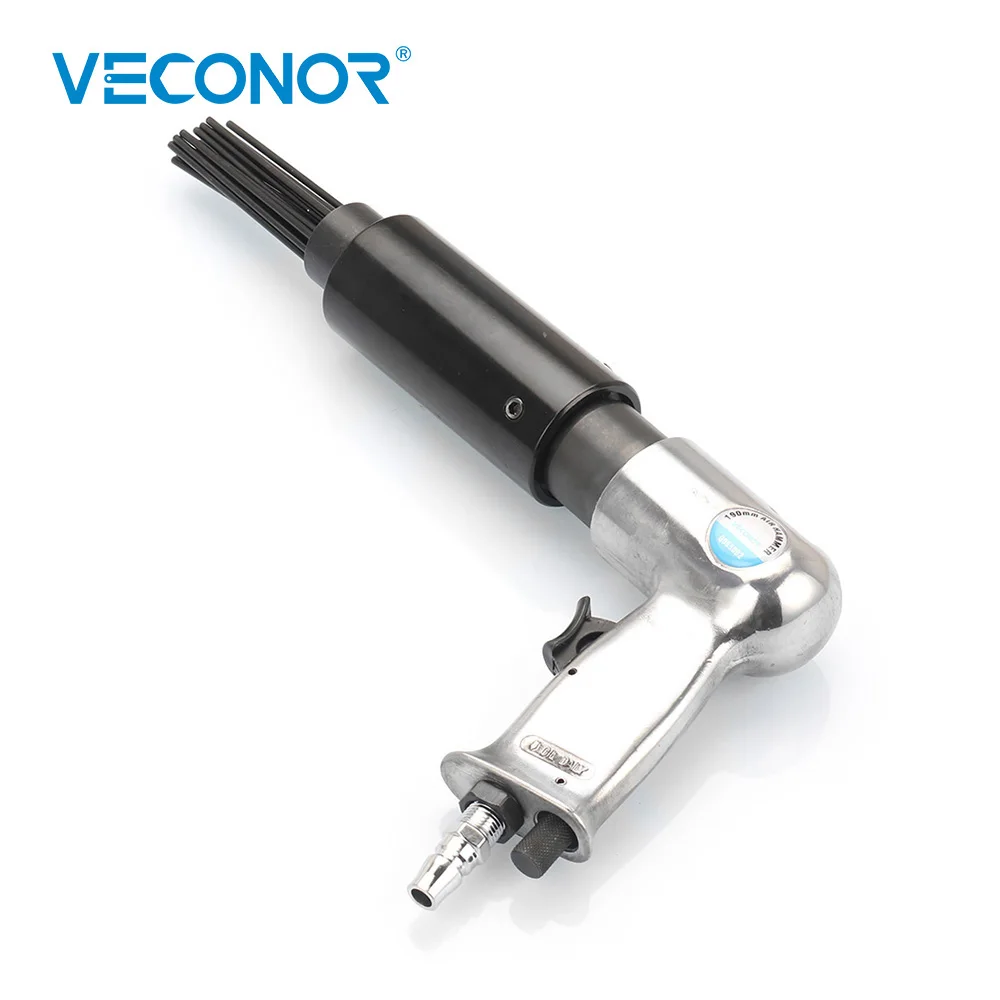 

Veconor Air Pneumatic Multi-Needle Scaler Tool Pistol Grip Rust Removal Slag Corrosion Remover Deburrs Professional Power Tools