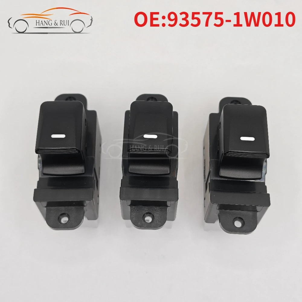 93581-A7100 93575-1W010 7 Pins Power Single Window Switch Button 935751W010 For 2011- 2017 Kia Rio Pride