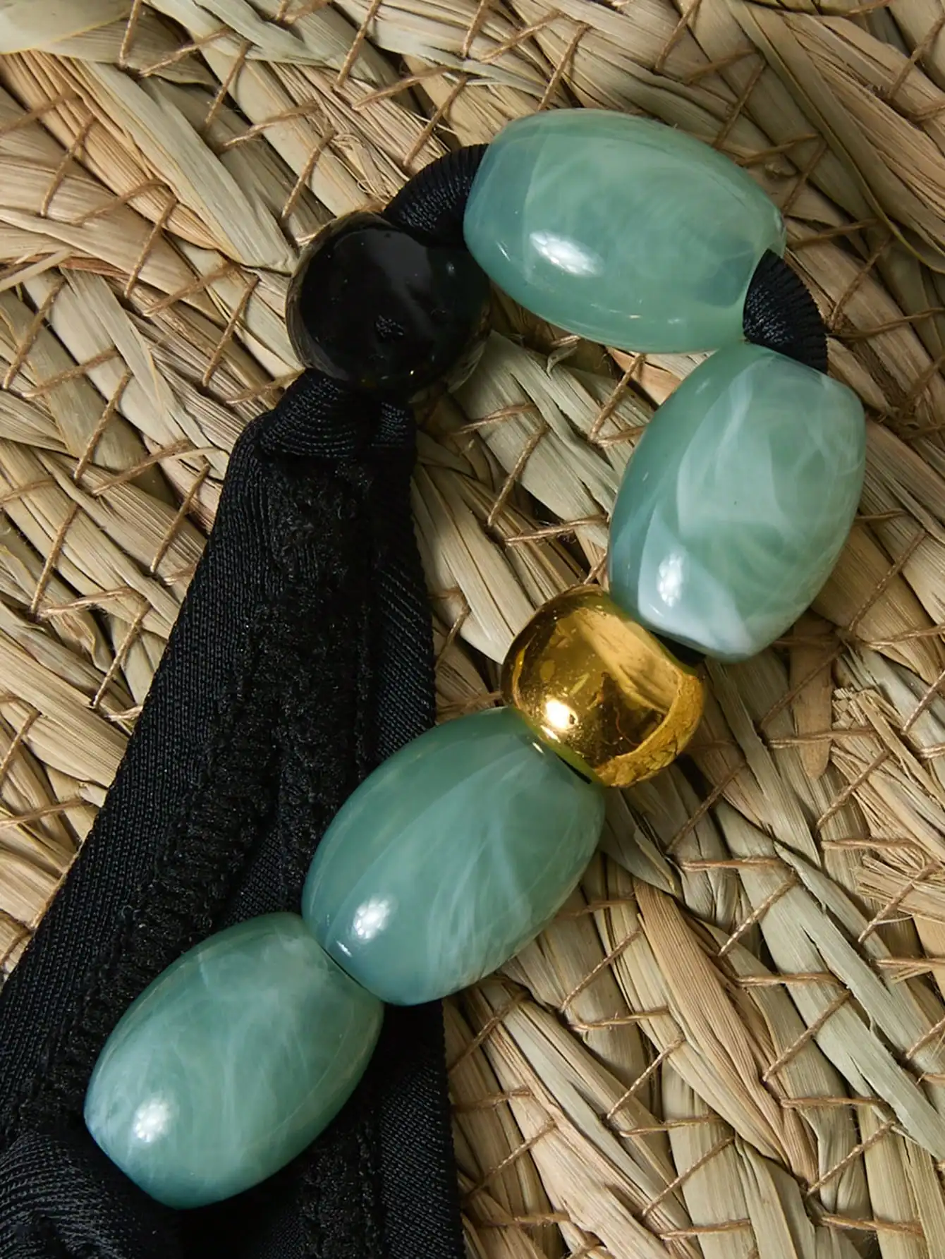 

Women's Triangle Bikini Set Halter Neck Tie-Up Beach Swimwear Black