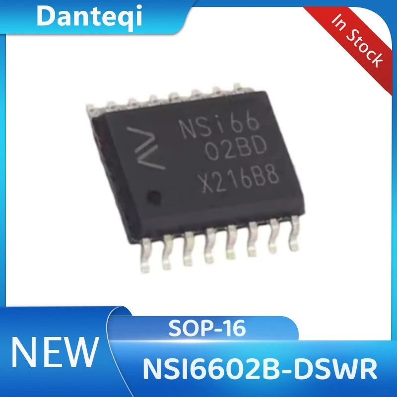 10PCS/LOT New NSI6602B-DSWR SOP-16 SOW-16 NSI6602BD In Stock