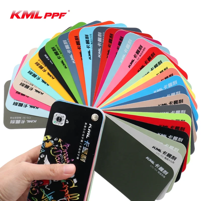 ฟิล์มไวนิลหุ้มรถยนต์เปลี่ยนสี คุณภาพสูง ไม่มีฟองอากาศ สติ๊กเกอร์ติดตัวถังรถยนต์