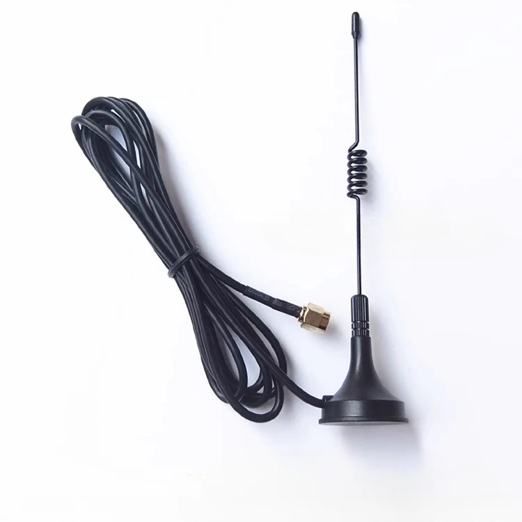 433MHZ High Gain Sucker Aerial Wifi Antenna 5DBI 7DBI 12DBI SMA Male Connector For Radio Signal Booster Wireless Repeater NEW