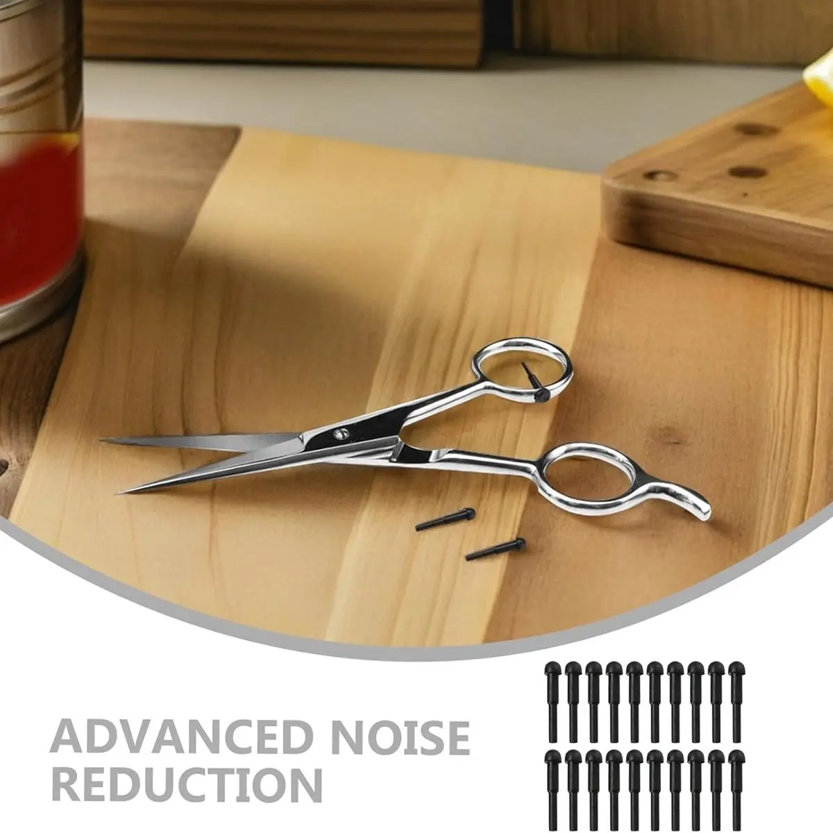 A67T NEW 100pcs Scissors Rubber, Replacement Rubber Bumper Hair Scissors Barber Shears Stopper 3 Sizes Mixed Barber Accessories