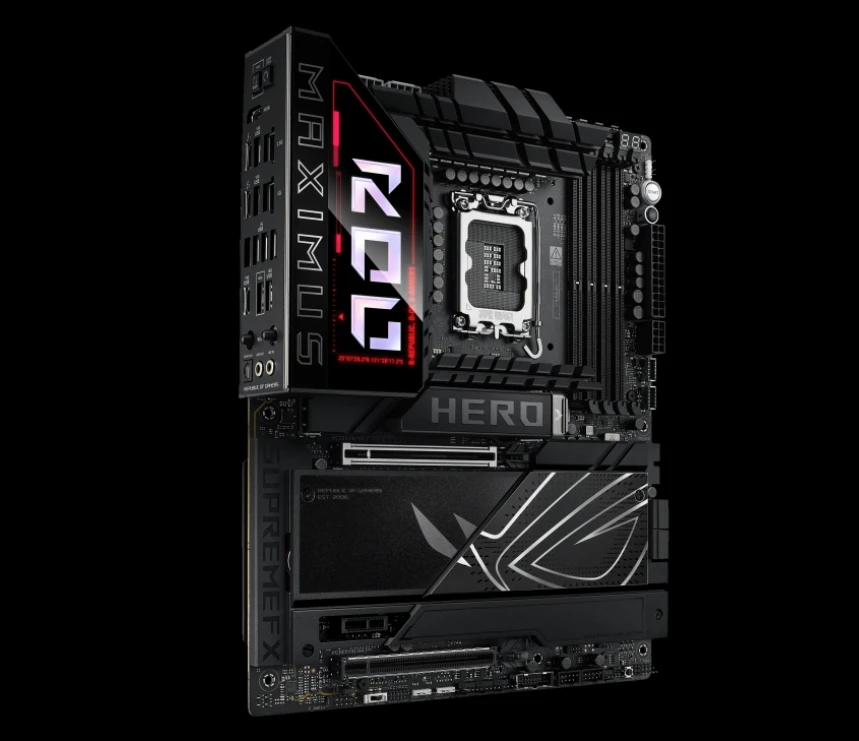 Nueva placa base ROG MAXIMUS Z890 HERO AI 4DDR5 WIFI7 LGA1851 ATX compatible con Thunderbolt