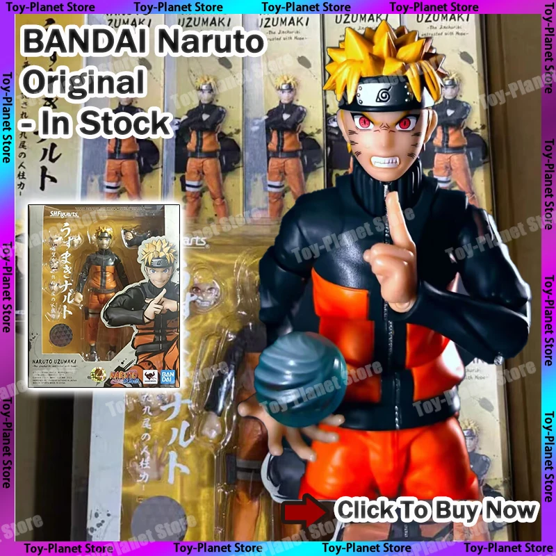 

Bandai Shfiguarts Naruto Uzumaki The Jinchuriki Entrusted With Hope Ver Action Figure Anime Collectible Model Toy In Stock