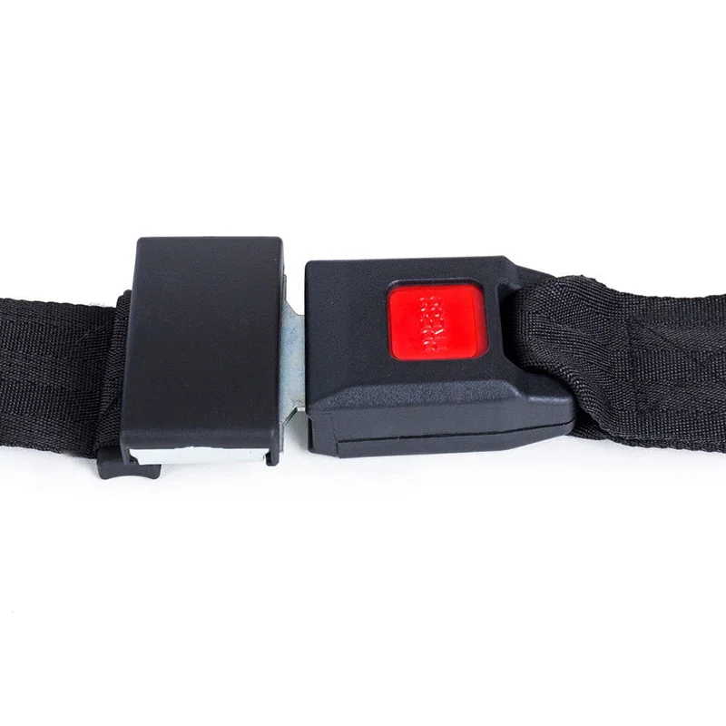 حزام أمان لمقعد الحافلة للسيارات، 2 نقطة قابلة للتعديل وقابلة للسحب، حزام أمان عالمي