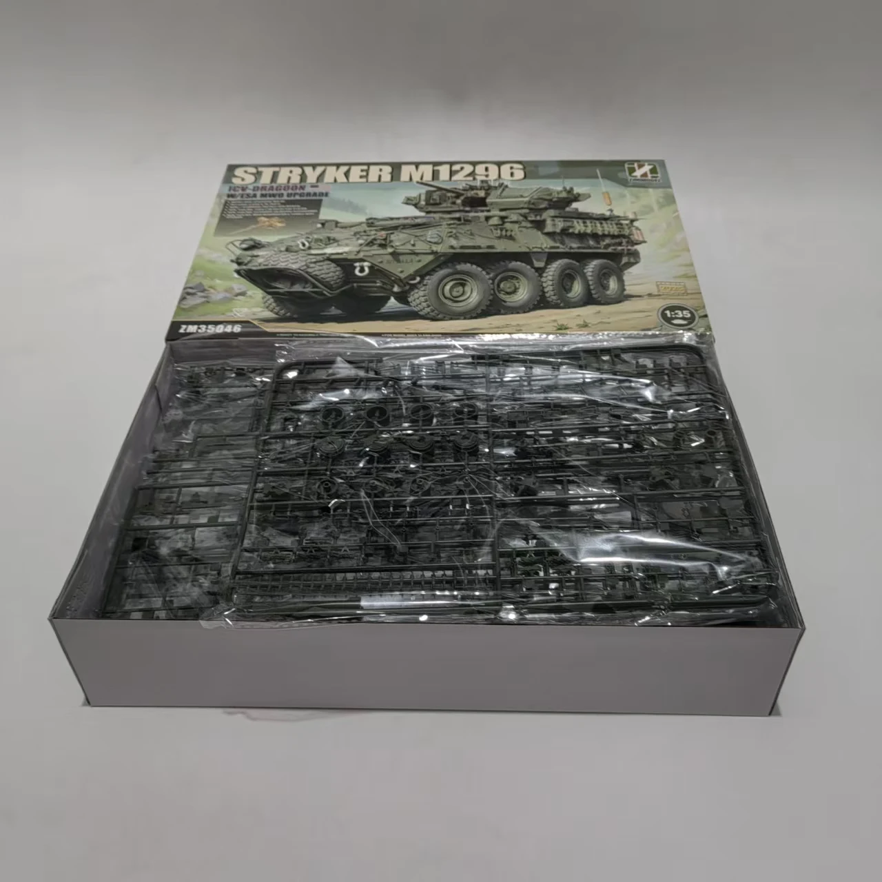 Zvezda Zimi Zm35046 M1296 Stryker Icv-dragoon W ESA MWO Upgrade Model Kit