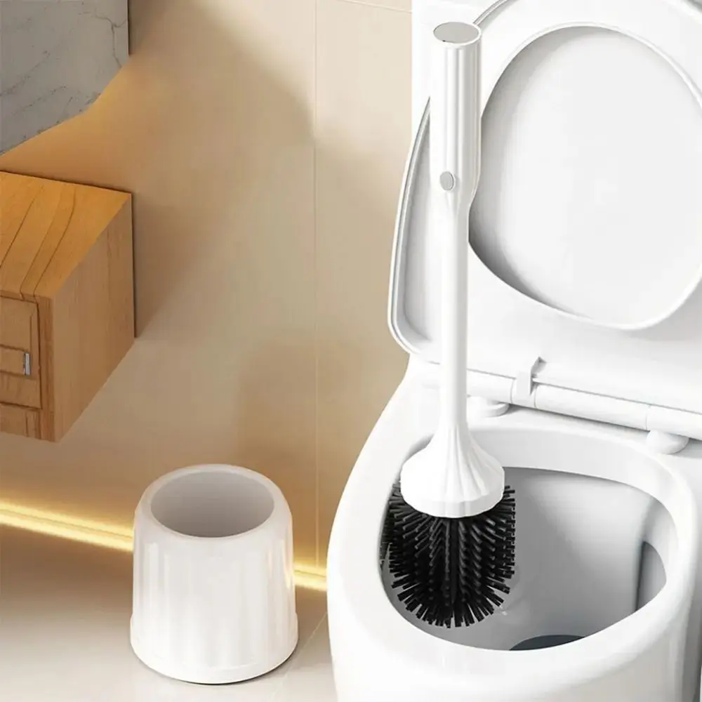 Detachable Replacement Heads Electric Toilet Cleaning Brush Sturdy Structure Long Service Life Toilet Cleaning Brush