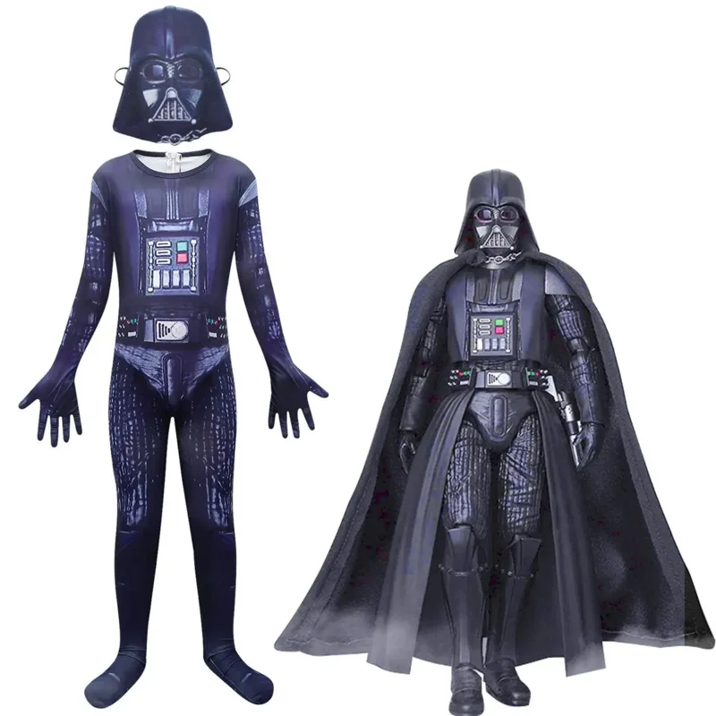 Halloween Kids D-DarthS VaderS Costume The Force A-Awakens Kids Super Deluxe S-Stormtroopers Costume M-mandalorianing Send Mask