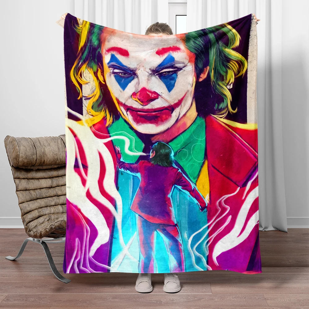 Joker Blanket - Lightweight Flannel Throw Sofa, Bed, Knee, Travel,  Living Room, Office, Sofa, Chair, Blanket，blanket