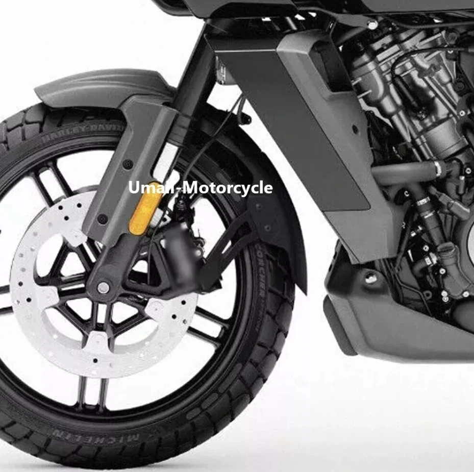 ل هارلي بان أمريكا 1250 S PA1250 S 2021 2022 2023 2024 دراجة نارية جديدة سوداء الجبهة الحاجز تمديد واقي الطين