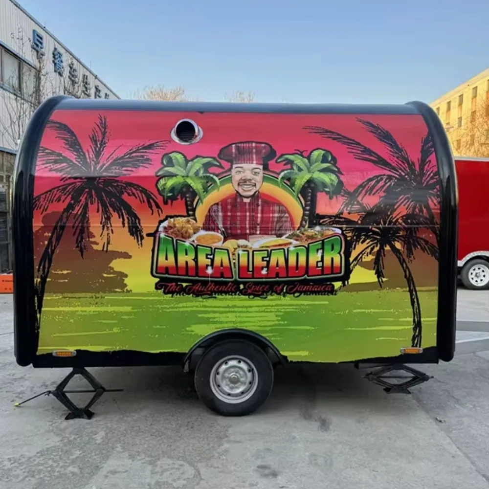 

Street Food Trailer Coffee Juice Beverage Vending Truck Mobile Food Stand for Outdoor Catering Business Factory Direct Sales