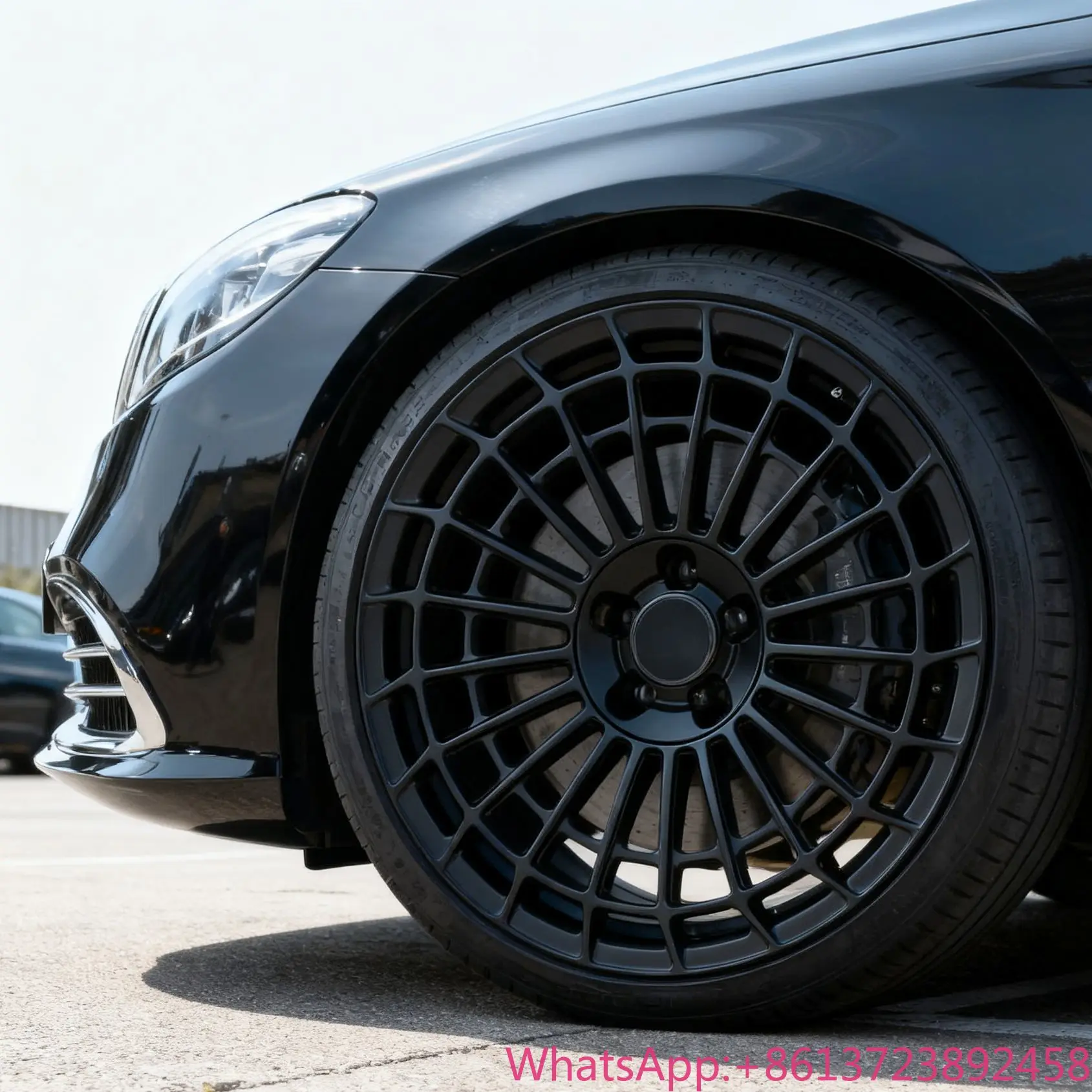 

Bku Forged 5x112 Wheels for Mercedes S Class Maybach W222 W223 S550 S600 19 20 21 22 Inch Rims Monoblock Matte Black Alloy Wheel