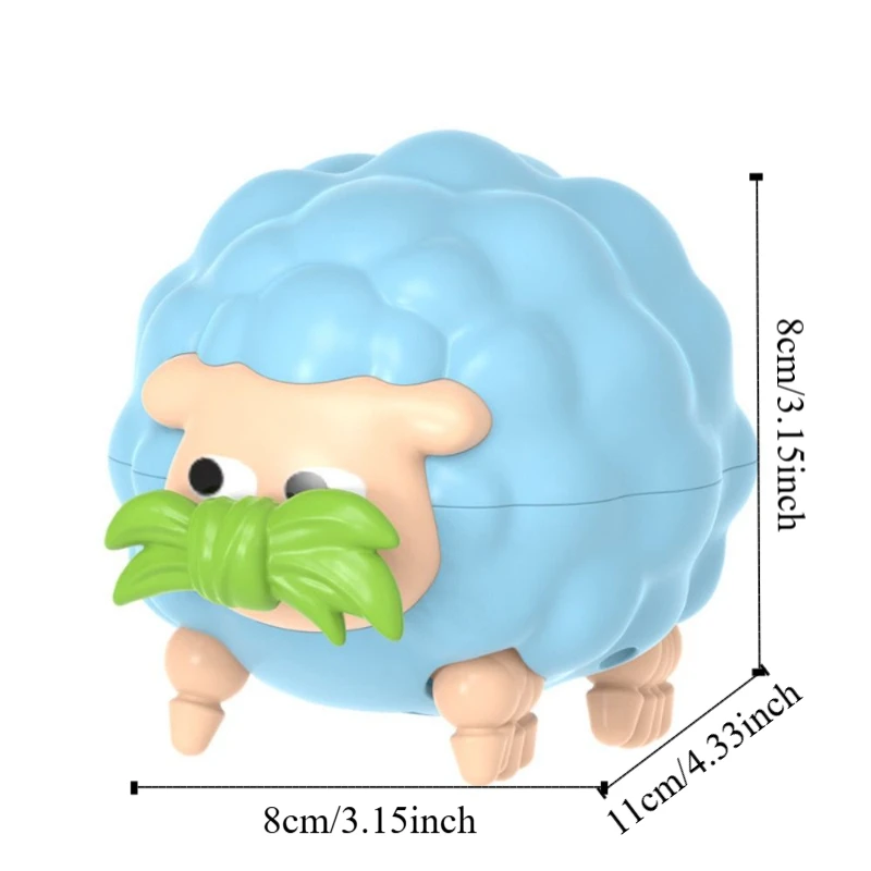 Twist Walking Pulling Rope Clockwork Toys Animal Interactive Wind-up Toy Climbing Cartoon Clockwork Model Training