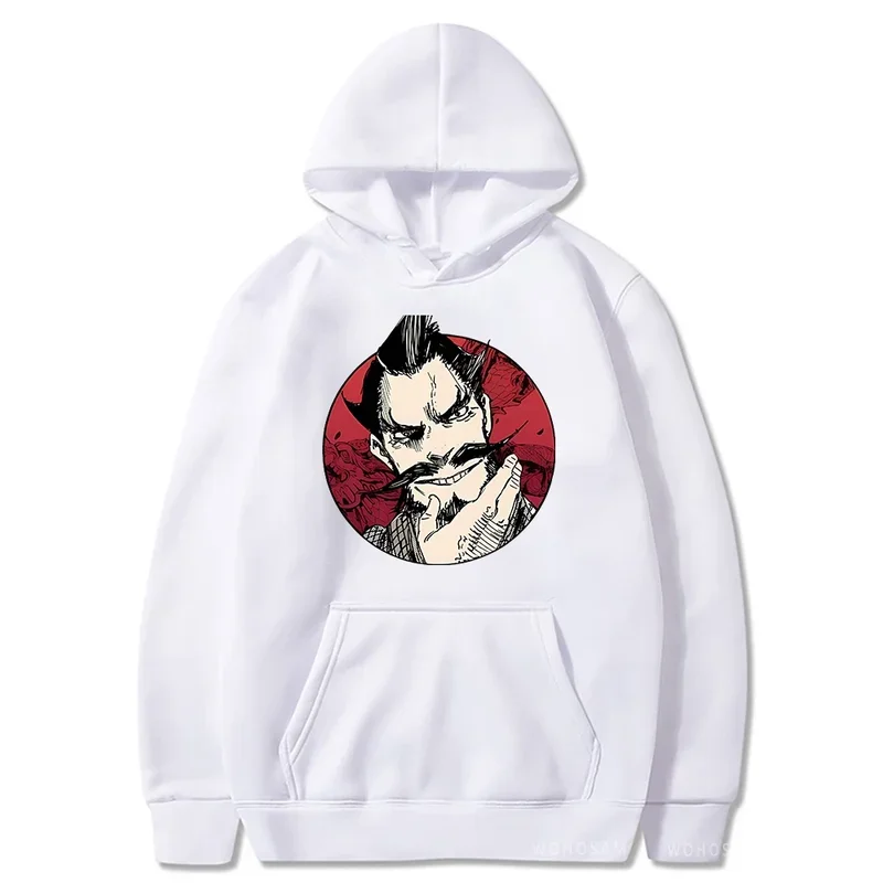 Hell's Joy Anime Hoodie Hell's Paradise Tamiya Gantie Zhai Printed Hip Hop Long Sleeve Top Black Women's Men's Hoodie Sweatshirt