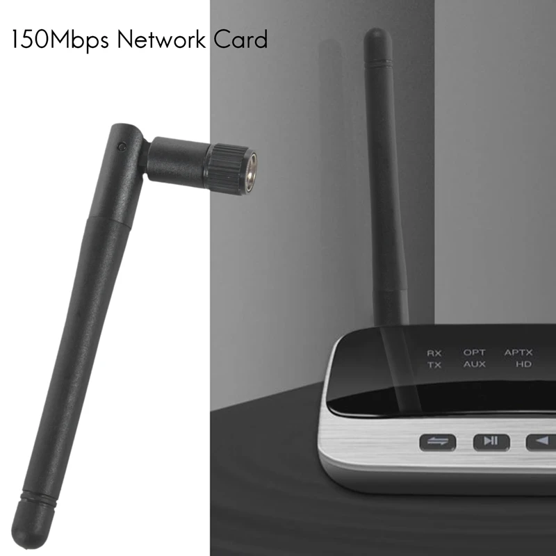 Mini adaptador Wifi Usb de 150Mbps, Dongle 2Db Wifi de, receptor Wifi Mt7601, tarjeta de red inalámbrica 802.11B/N/G, Ethernet de alta velocidad