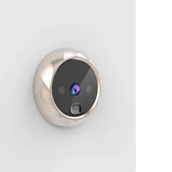 Digital LCD Smart Doorbell, Peephole Viewer, Door Eye Door Doorbell, vem com bateria seca, armazenamento, 90 graus, 2,8 polegadas, DD1