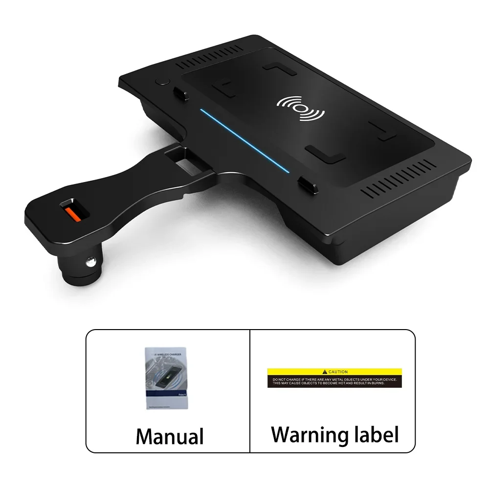NFC Card Key Fast Phone Charging Plate Car Accessories，Car Wireless Charger for BMW 3 Series G26 G20 G28 G22 2020 2021-2024