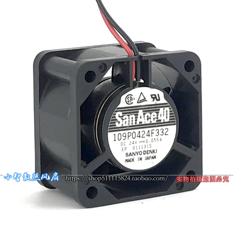 الأصلي 109P0424F332 24V 0.055a 4028 40*40*28 مللي متر جديد مروحة التبريد المبرد #2
