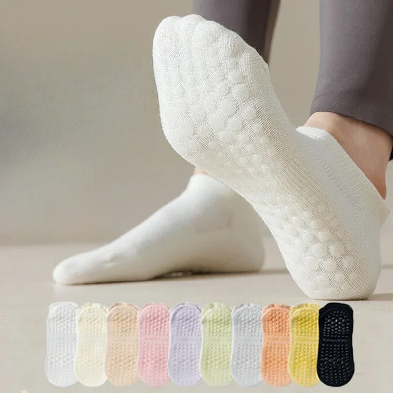 11 Paar Yoga-Socken für Damen, Sommer, Netzstoff, dünn, Silikon, rutschfest, für professionelle Sportarten, atmungsaktiv, für Yoga, Laufen, Yoga, rutschfeste Socken