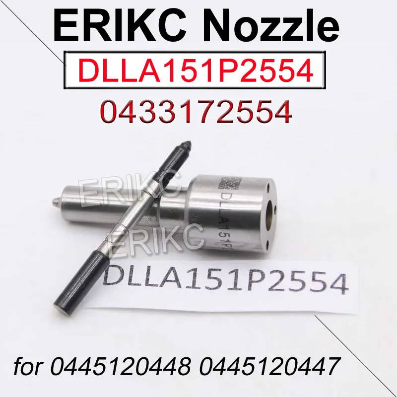 DLLA151P2554 Sprayer Parts Nozzle Tips DLLA 151 P 2554 Diesel Fuel Injector Nozzle 0433172554 For Bosch 0445120448 0445120447