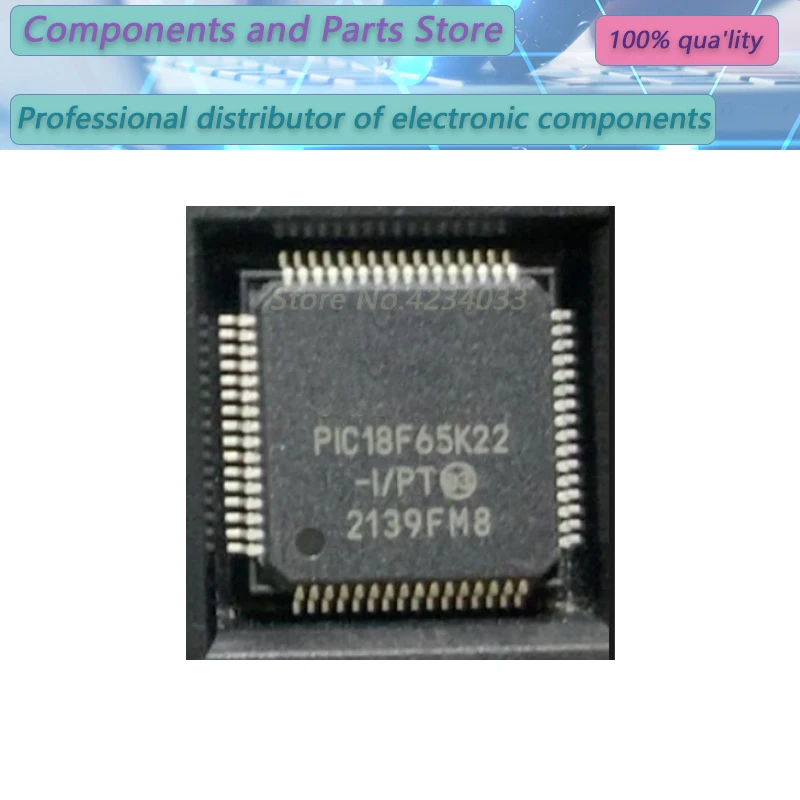 

1PCS PIC18F4523-I/PT PIC18F4523-I PIC18F TQFP44 NEW100% PIC 18F4523-I