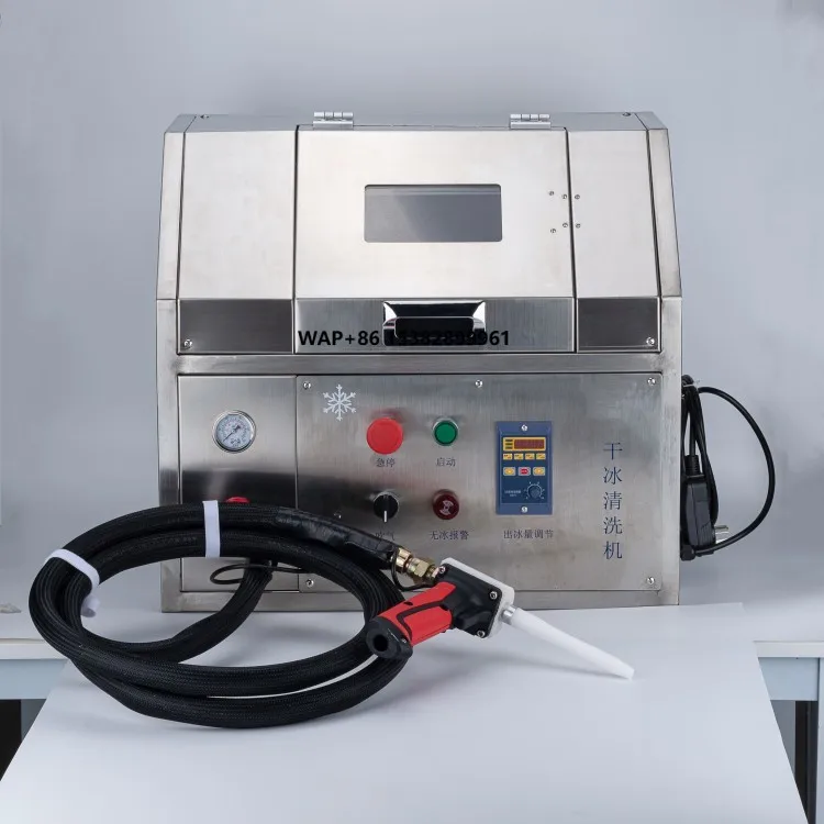 BBA Clean Vehicle Engine Carbon Deposition Dry Ice Blasting Machine Cleaner Multi-functional Dry Ice Cleaning Machine