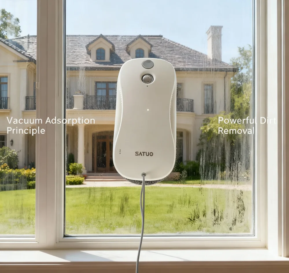 

Intelligent Remote Control Electric Brushless Motor APP-Controlled Car Exterior Smart Window Cleaning Robot Automatic Water