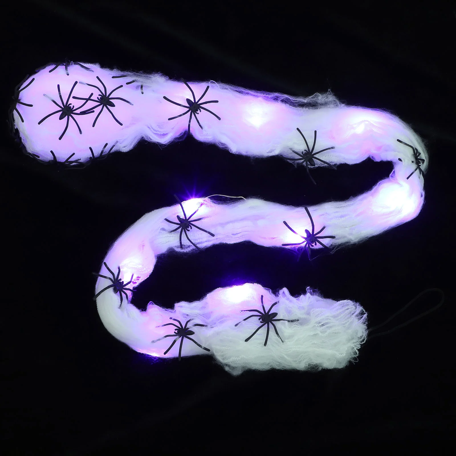 

Halloween Decoration Glowing Spider Web Egg Hanging Garden Decorative Pendant Plastic