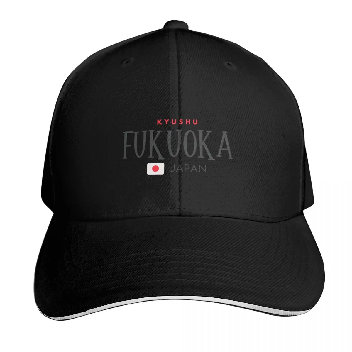 

Fukuoka - Kyushu Region - Japan Baseball Cap Funny hats Hood sun hat Luxury Brand Caps Male Women's