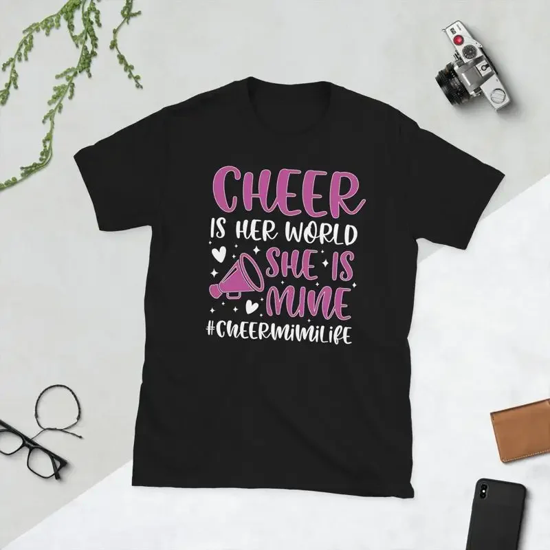 

Футболка Proud Cheer Mimi Grandma Of A Cheerleader