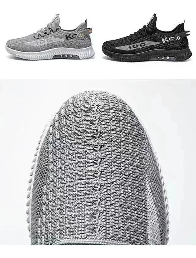 2024Summer New Mesh Sports Shoes dla mężczyzn Anti-Odor Casual Shoes