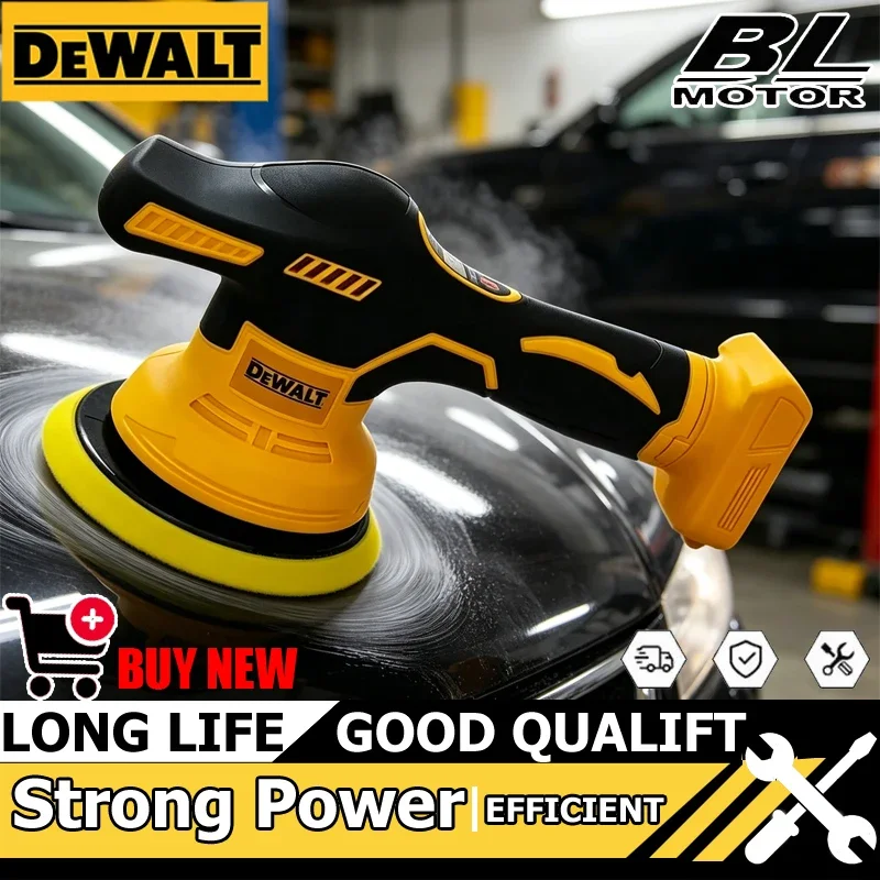 dewalt-8-gears-digital-display-cordless-car-polisher-electric-polisher-auto-car-waxing-polishing-machine-for-20v-battery-tool