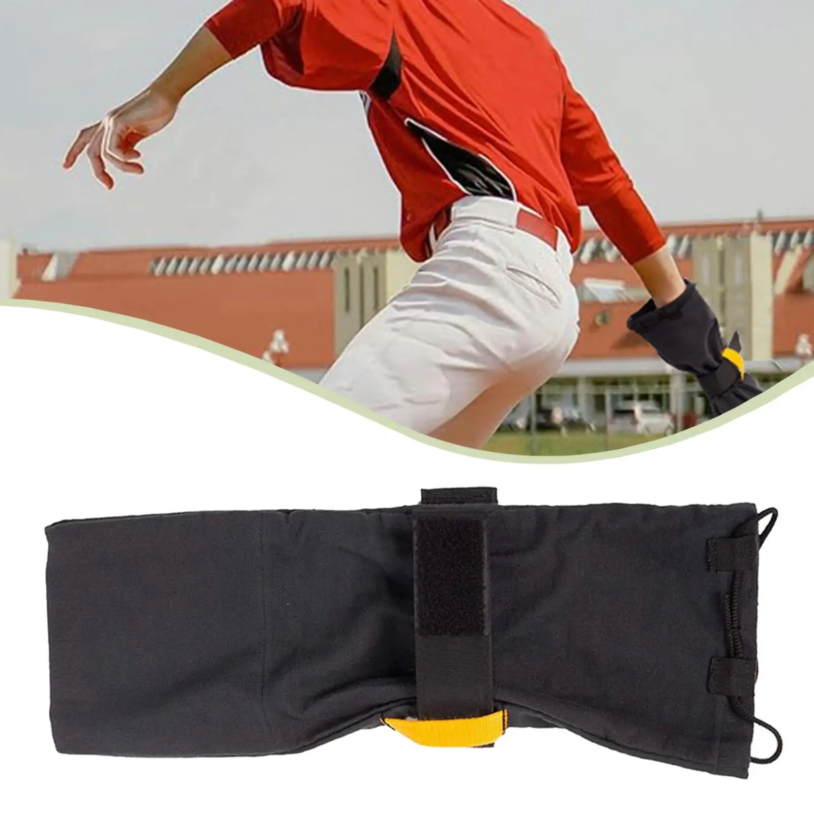 

Тренировочный носок для бейсбола, тренировочный инструмент, носок для метания, тренажер для софтбола с рукавами для софтбола для общежития, на открытом воздухе, на заднем дворе