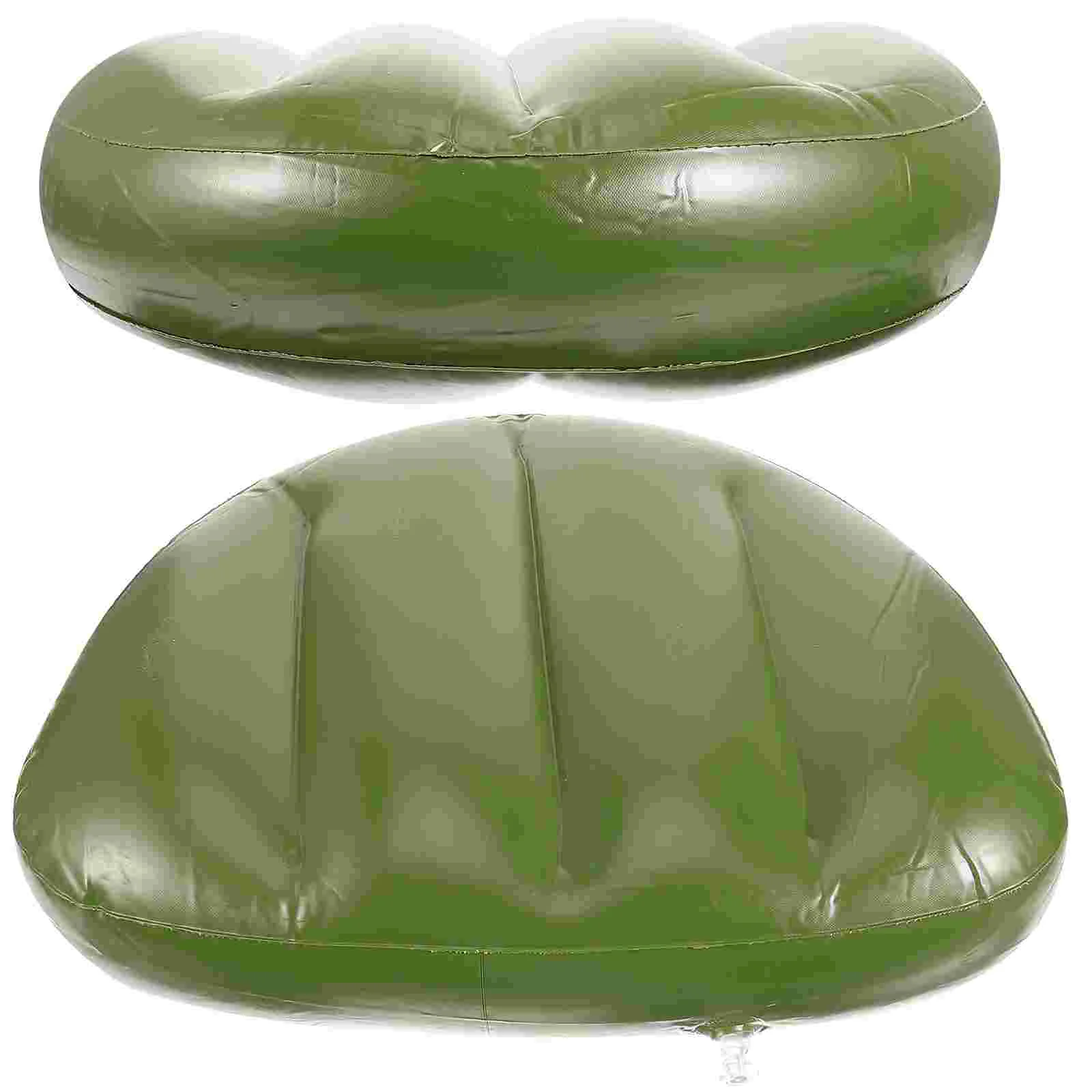 

2pcs PVC Fishing Chair Seat Pad Fishing Cushion for Fishing Boat (Green)