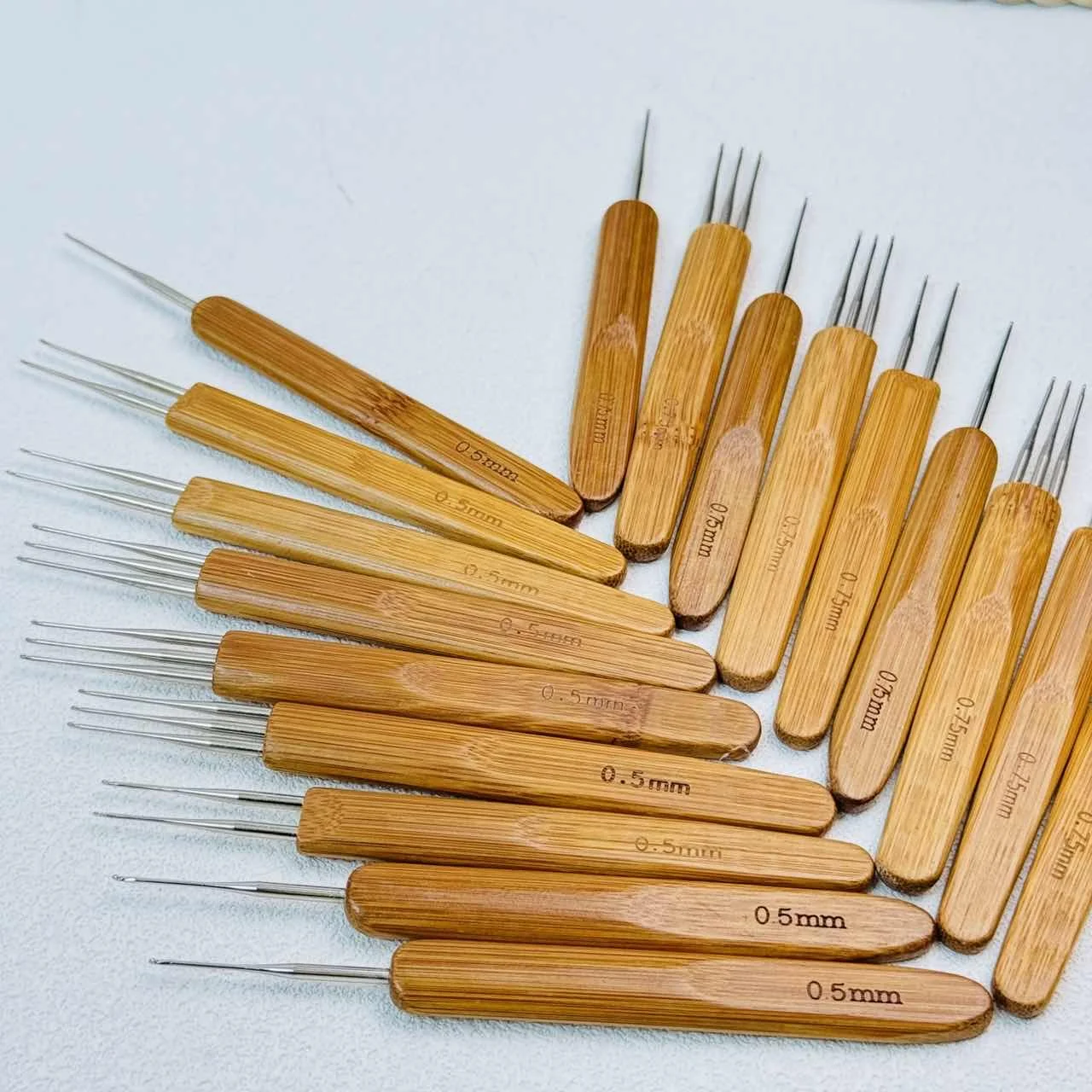 0,5 mm 0,75 mm Dreadlock-Nadel, Häkelnadel für Dreadlocks, Dreadlock-Zubehör, Häkelnadel für Zöpfe, Haarwerkzeuge – Detail 8