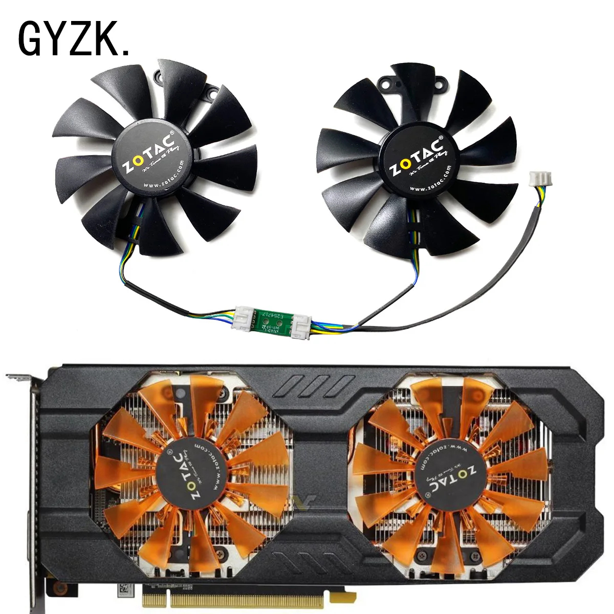 New For ZOTAC GeForce GTX950 760 Graphics Card Replacement Fan GA91S2H