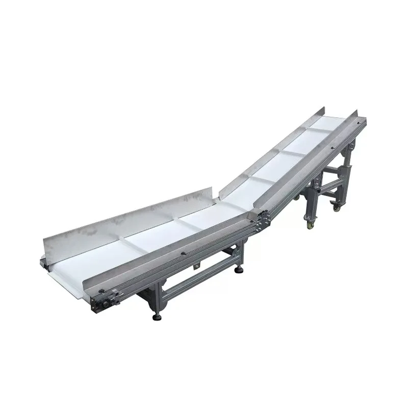 Factory Direct 2026 Food Industry Modular Plastic Inclined Belt Conveyors