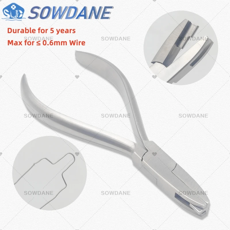 Dental Orthodontic Ligature Wire Forming Bending Back Plier Dental Wire Bend Form Instrument Lab Laboratory Stainless steel Tool