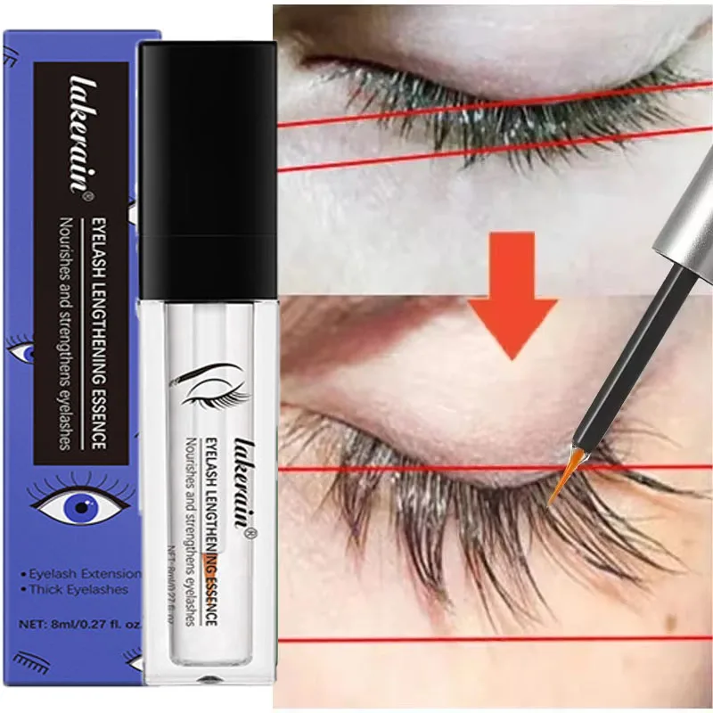 7 วัน Fast Eyelash Growth Serum ธรรมชาติหนาเสริมสร้าง Longer Fuller Eyelashes Eyebrow Growth Essence Eye Care เครื่องสําอาง