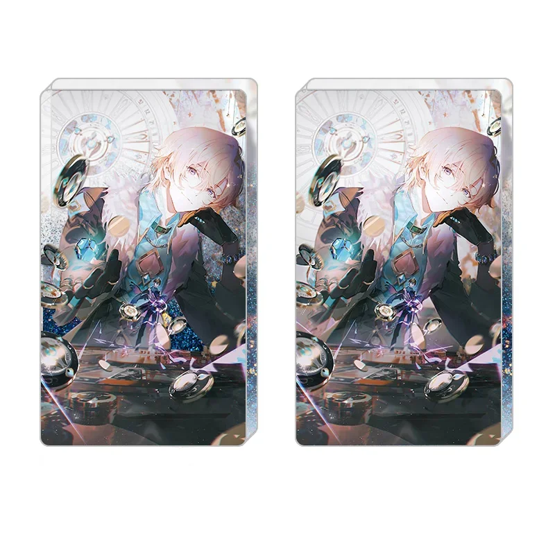 

Anime Honkai: Star Rail Aventurine Quicksand Mahjong Card brick Cosplay Acrylic Standing sign Britbday Xmas Gift Ornaments