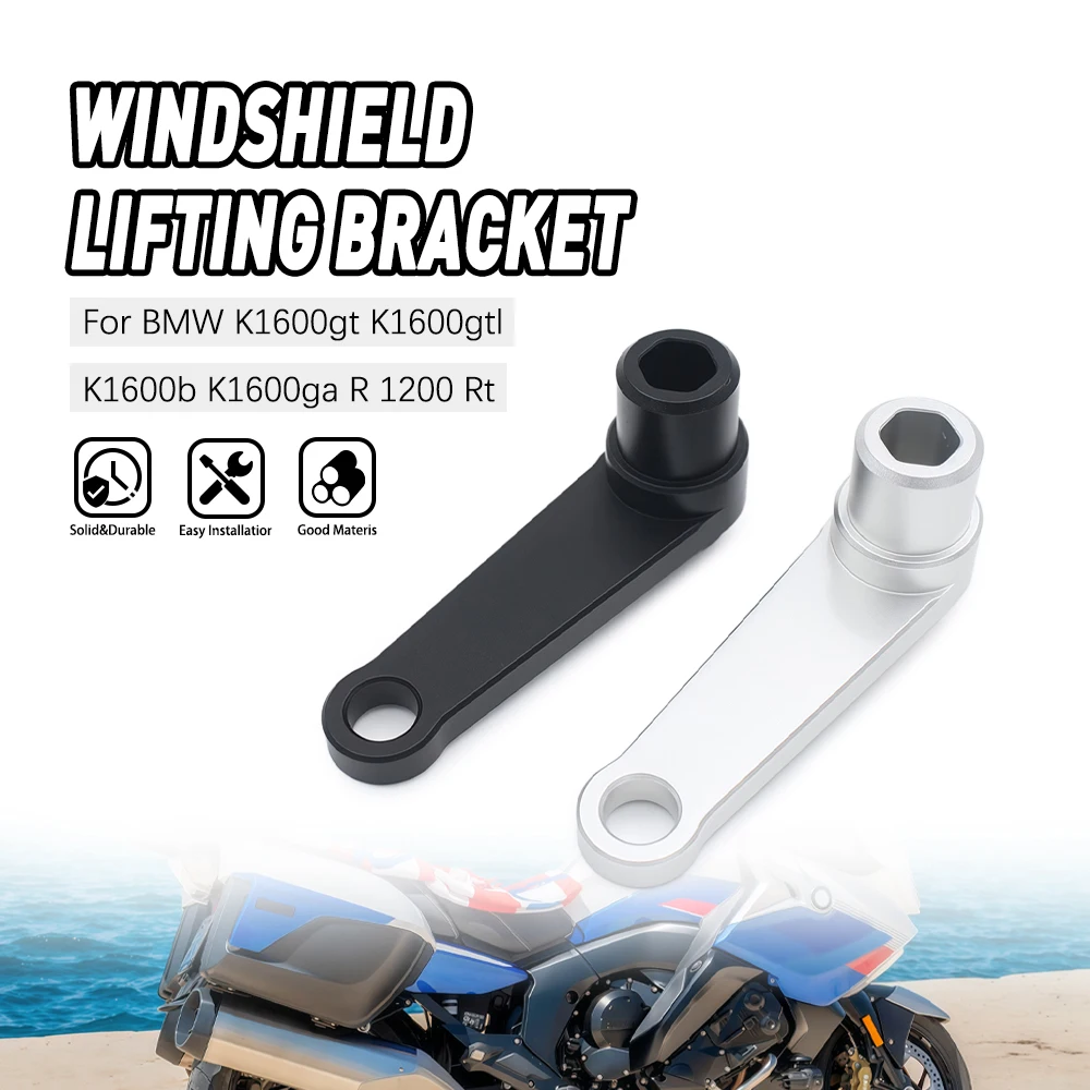 

Motorcycle Windshield Fairing Windscreen Wind Deflector Lifting Mount Bracket For BMW K1600GT K1600GTL K1600B K1600GA R 1200 RT