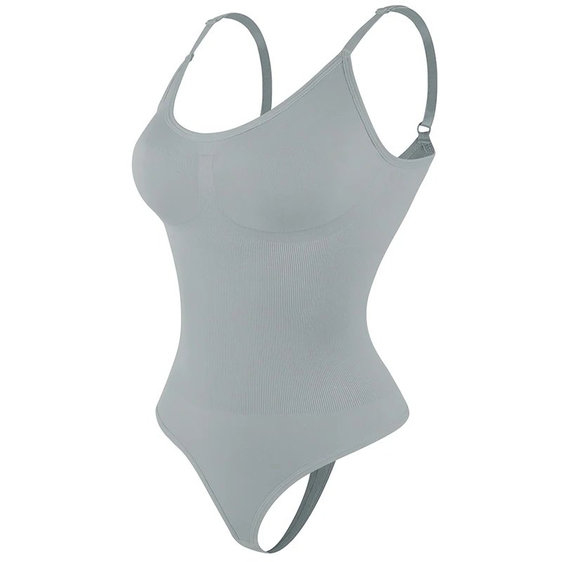 Glättender Shapewear-Body für Frauen, Faja, Ganzkörperformer, Tanga, weiche Körperformung, formende Brust, schlankmachende Unterwäsche – Detail 10