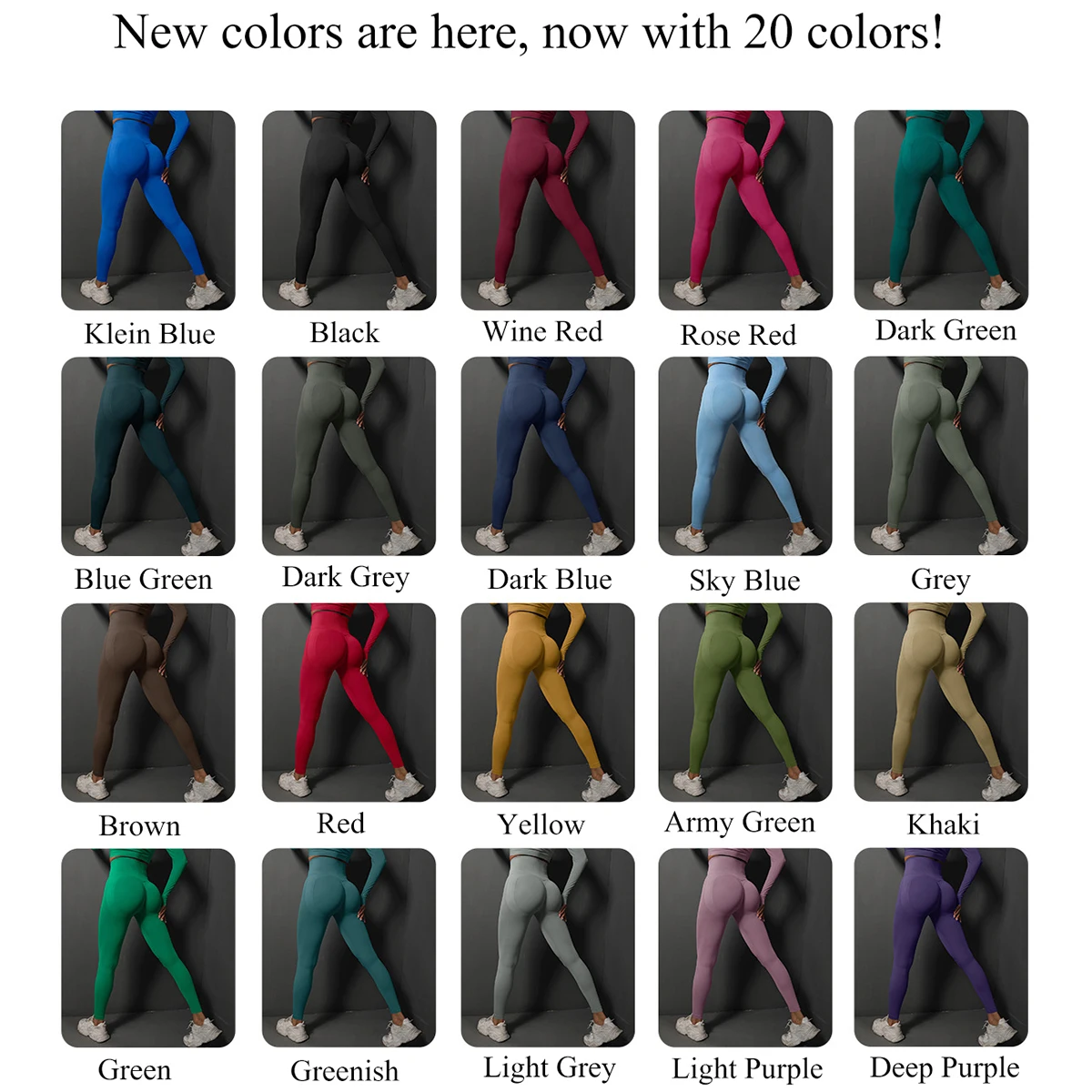 Pantalon de yoga sans couture pour femme, legging de sport élastique, legging de fitness, taille haute, leggings froissés pour la salle de sport, leggings de course et d'entraînement